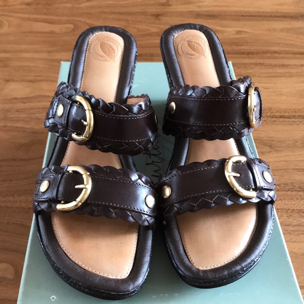 EUC Nurture wedge sandals size 8